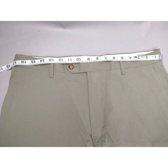 Jcrew Men’s Kenmare coolmax olive Khaki green Pants 32/32 - Picture 3 of 11